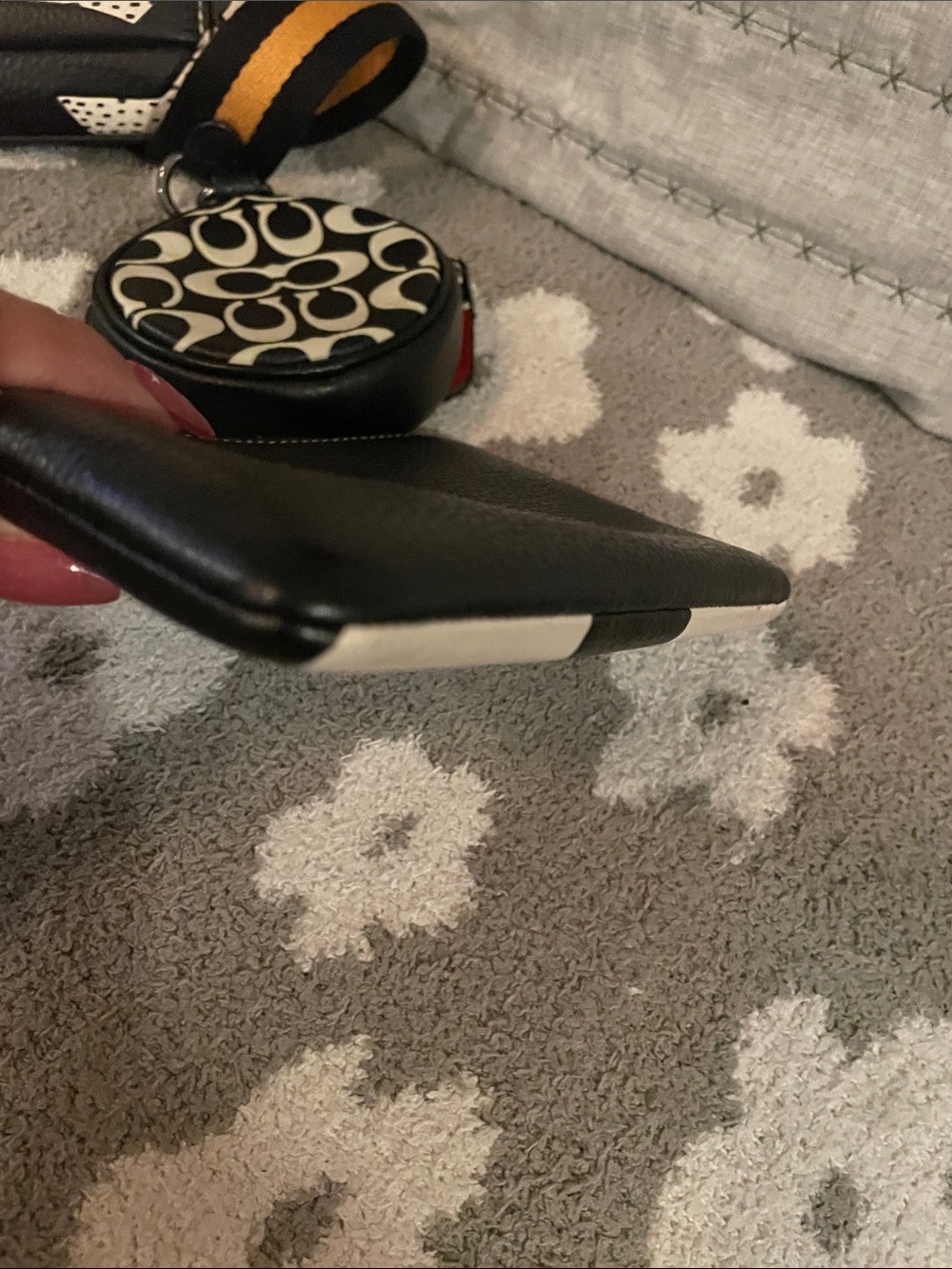 Coach Black and White Mickey Crossbody Trio - Picture 14 of 16